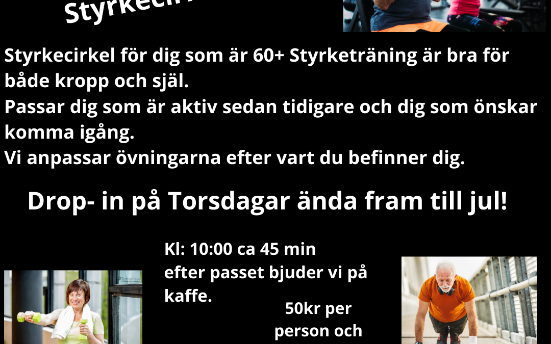 Styrkecirkel för dig som är 60+